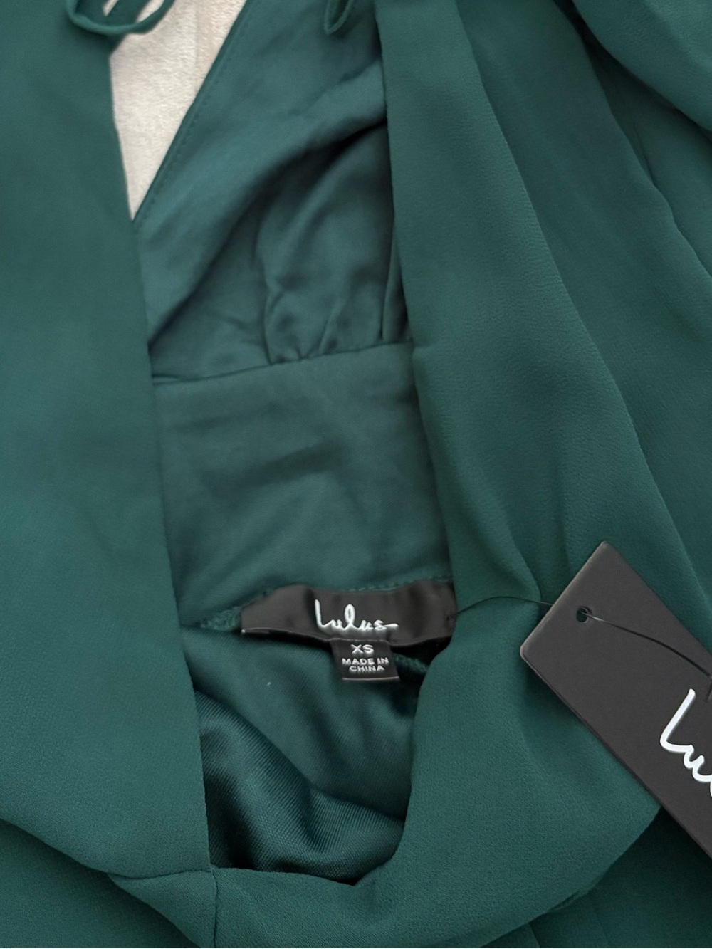 Lulus V-Neck Long Sleeve Maxi Dress - Picture 9 of 12